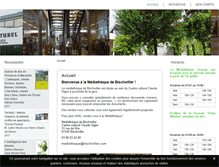 Tablet Screenshot of mediatheque.ville-bischwiller.fr